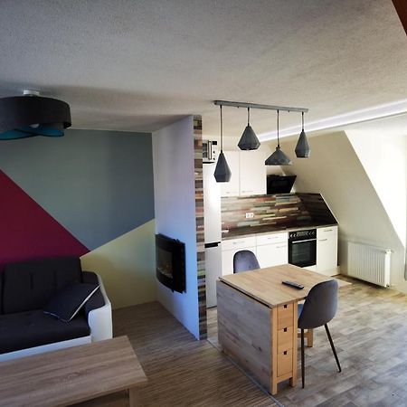 Gemuetliche Dachwohnung Mit Kleiner Oder Grosser Dachterrasse Nebeneinander Wolmirstedt Exterior foto