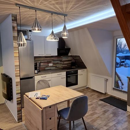 Gemuetliche Dachwohnung Mit Kleiner Oder Grosser Dachterrasse Nebeneinander Wolmirstedt Exterior foto