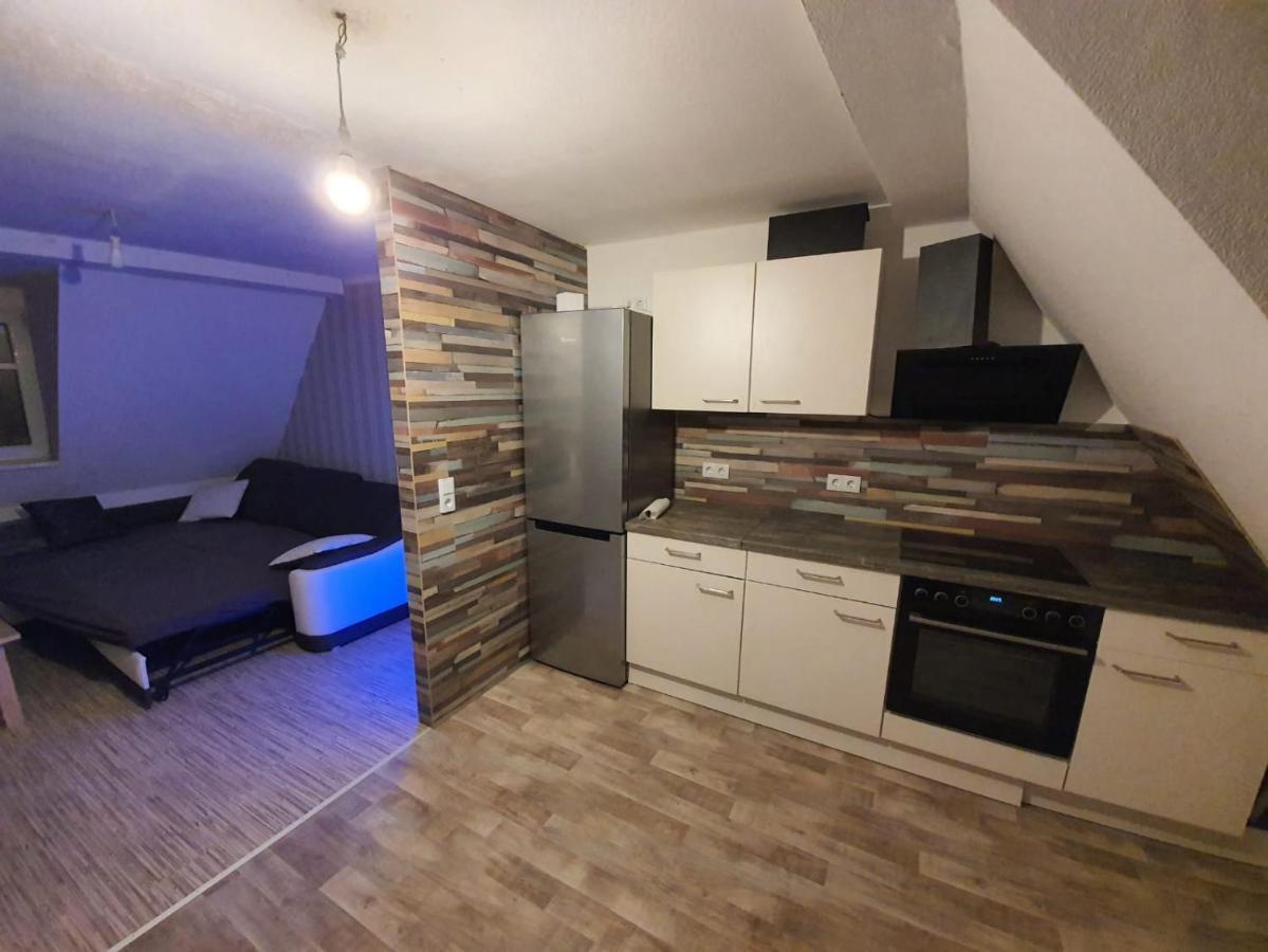 Gemuetliche Dachwohnung Mit Kleiner Oder Grosser Dachterrasse Nebeneinander Wolmirstedt Exterior foto